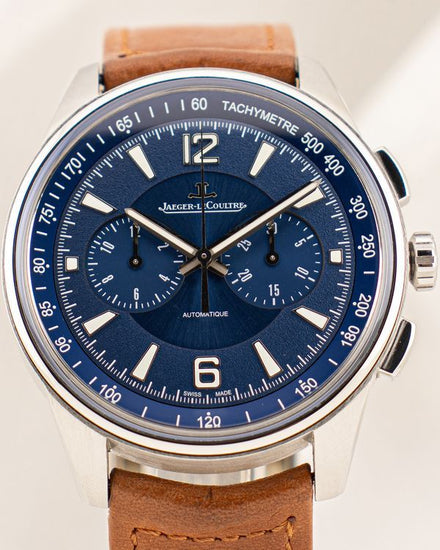 2019 Jaeger-LeCoultre Polaris 42MM Blue Dial Leather Strap (Q9028480)