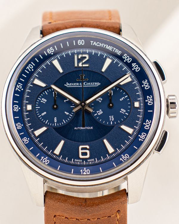 2019 Jaeger-LeCoultre Polaris 42MM Blue Dial Leather Strap (Q9028480)