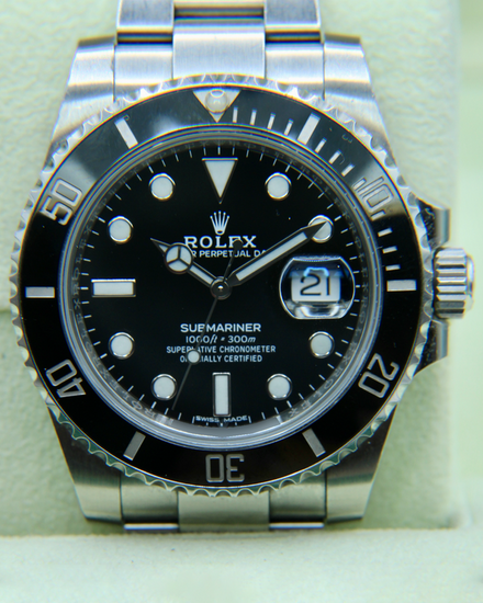 2019 Rolex Submariner Date 40MM Black Dial Oyster Bracelet (116610LN)