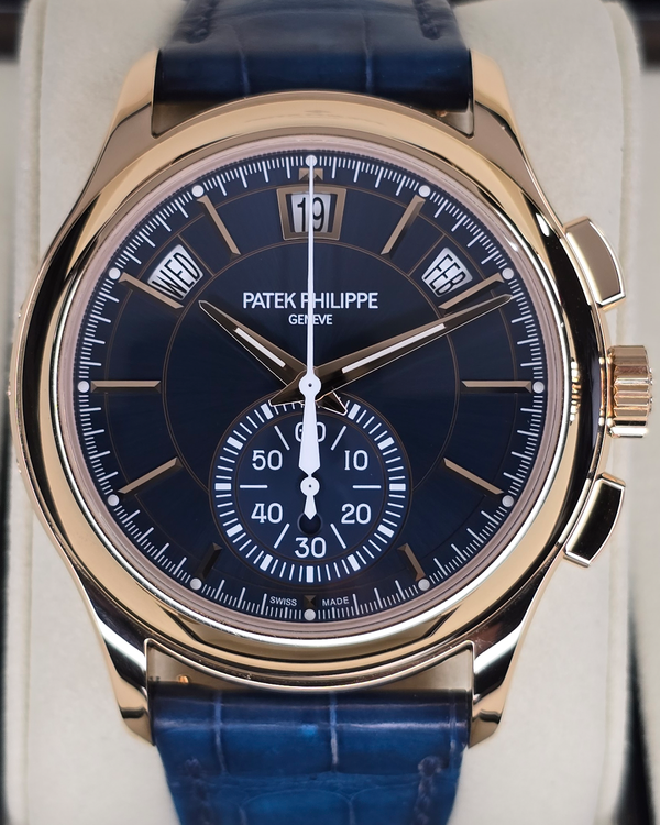 2025 Patek Philippe Annual Calendar 42MM Blue Dial Leather Strap (5905R-010)