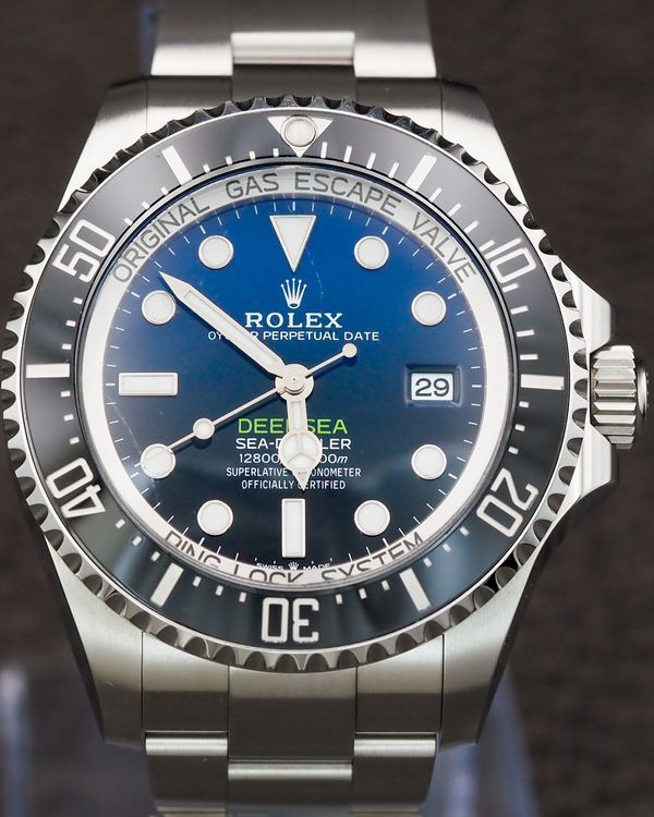 2022 Rolex Sea-Dweller Deepsea "James Cameron" 44MM Blue Dial Oyster Bracelet (136660)