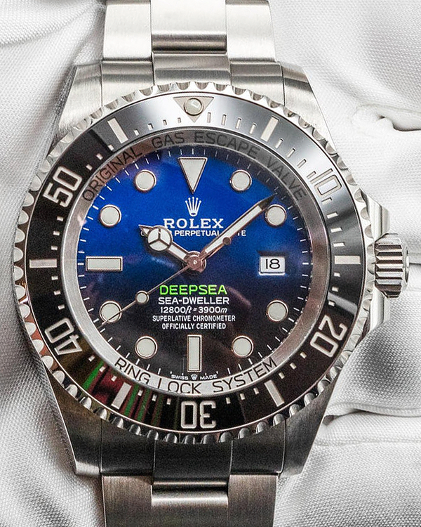 2021 Rolex Sea-Dweller "James Cameron" 44MM Blue Dial Oyster Bracelet (126660)