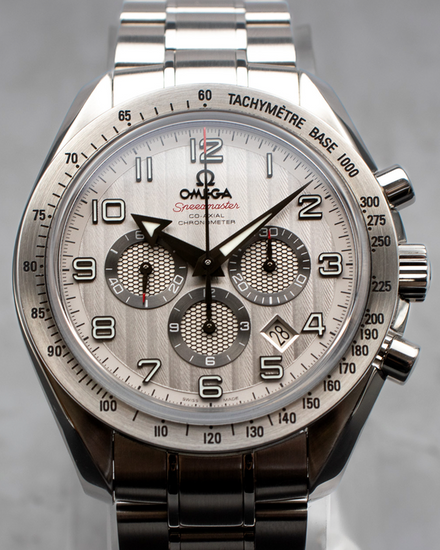 Omega Speedmaster Broad Arrow 44.25MM Silver Dial Steel Bracelet (321.10.44.50.02.001)