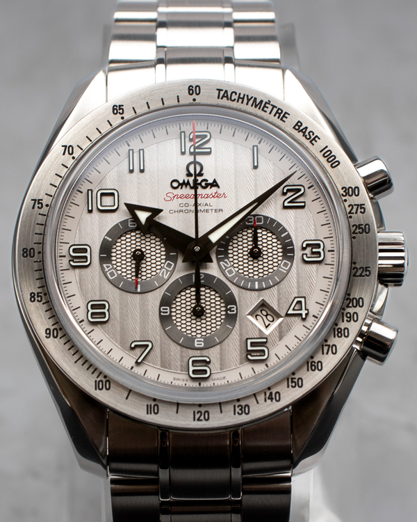Omega Speedmaster Broad Arrow 44.25MM Silver Dial Steel Bracelet (321.10.44.50.02.001)