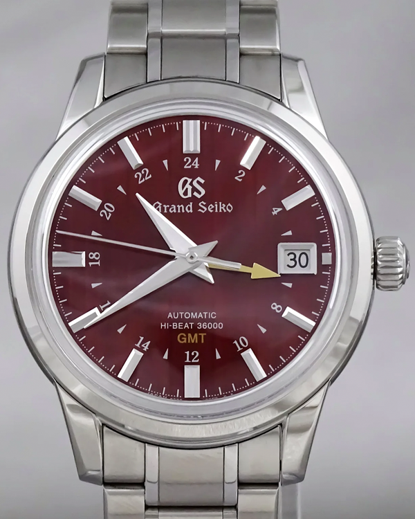 2023 Grand Seiko Elegance 39.5MM Red Dial Steel Bracelet (SBGJ273G)