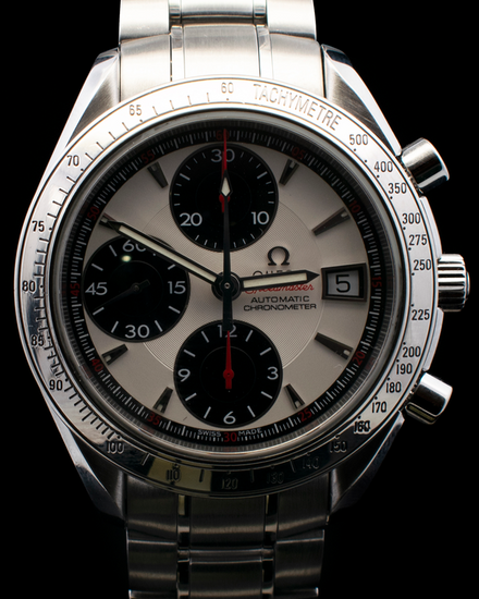 Omega Speedmaster Date 40MM White Dial Steel Bracelet (3211.31.00)
