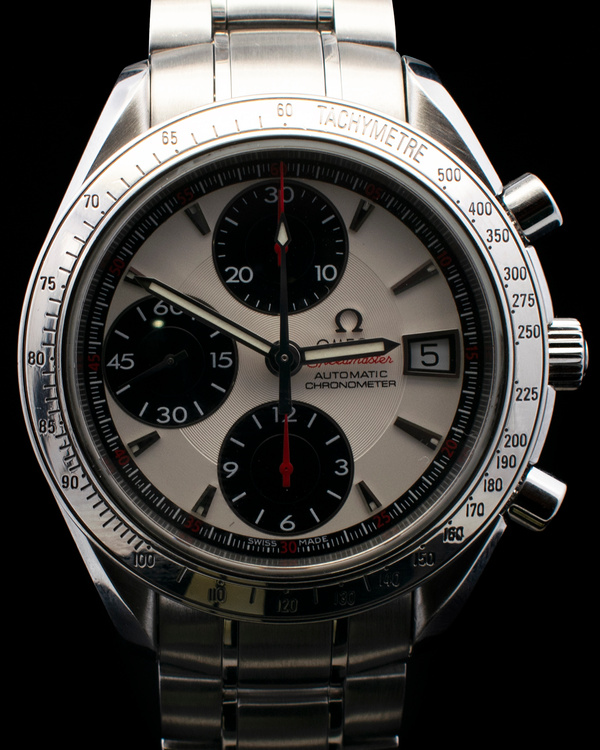 Omega Speedmaster Date 40MM White Dial Steel Bracelet (3211.31.00)