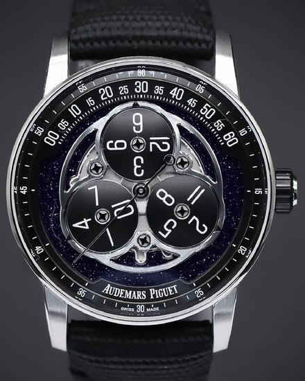 2024 Audemars Piguet Code 11.59 "Starwheel" 41MM Aventurine Dial Textile Strap (15212NB.OO.A002KB.01)