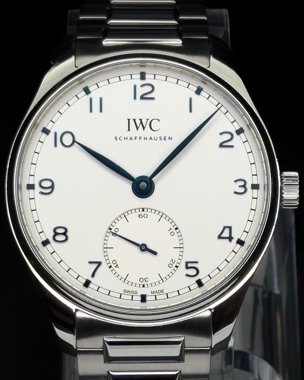2023 IWC Schaffhausen Portugieser 40.4MM Silver Dial Steel Bracelet (IW358312)