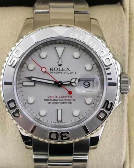 2007 Rolex Yacht-Master 40MM Silver Dial Oyster Bracelet (16622)