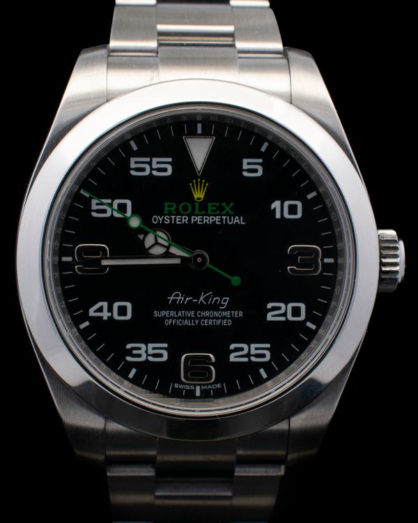 2017 Rolex Air-King 40MM Black Dial Oyster Bracelet (116900)