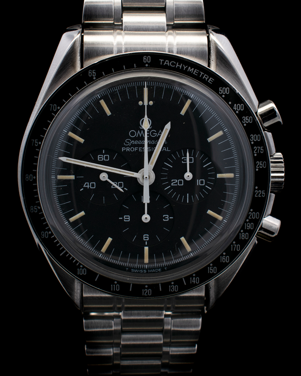 1993 Omega Speedmaster Professional Moonwatch "Apollo 11" L. E. 42MM Black Dial Steel Bracelet (3890.50)