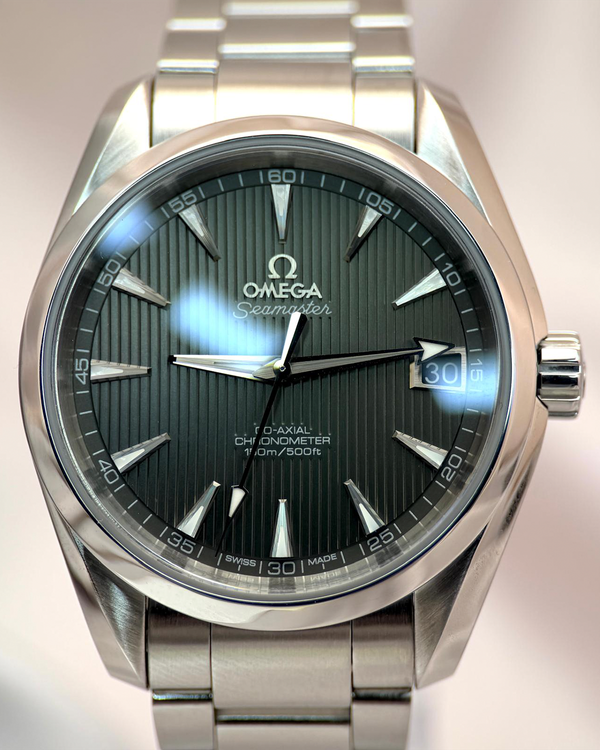 2020 Omega Seamaster Aqua Terra 150M 38.5MM Grey Dial Steel Bracelet (231.10.39.21.06.001)