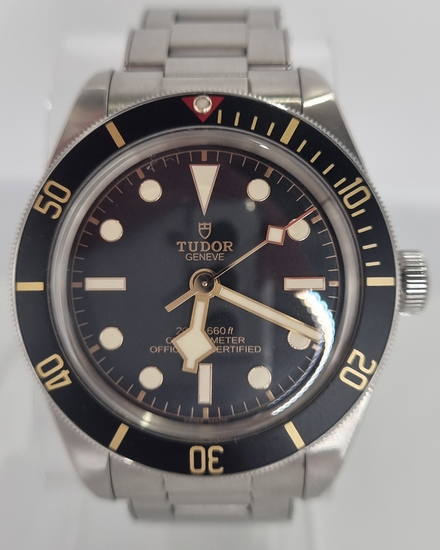 No Reserve - 2021 Tudor Black Bay 58 39MM Black Dial Steel Bracelet (79030N)