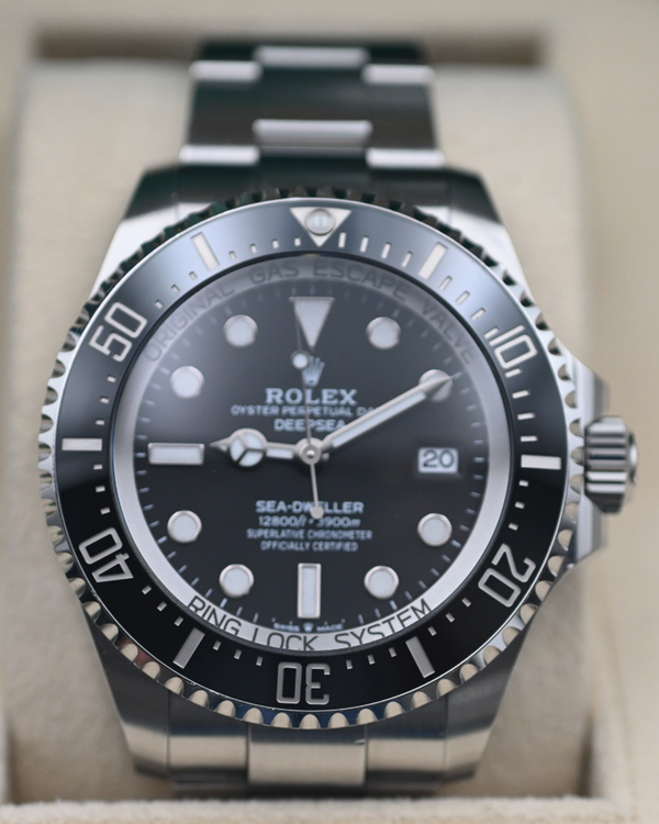 2023 Rolex Sea-Dweller Deepsea 44MM Black Dial Oyster Bracelet (136660)