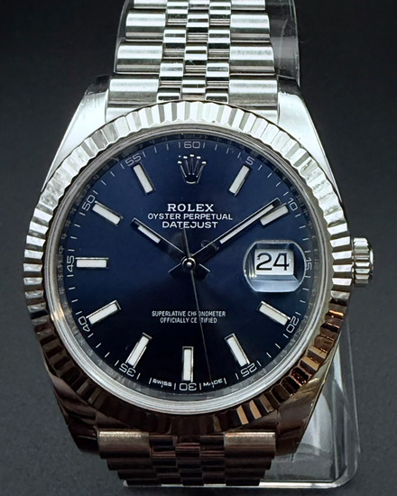 2017 Rolex Datejust 41MM Blue Dial Jubilee Bracelet (126334)