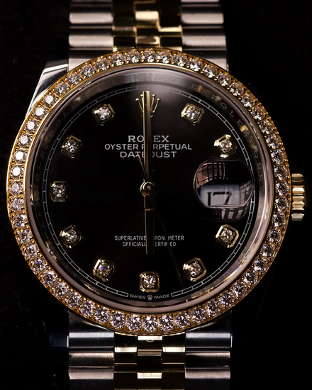 2026 Rolex Datejust 36MM Black Dial Two-Tone Jubilee Bracelet (126283RBR)