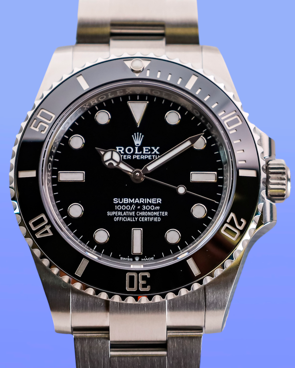 2026 Rolex Submariner No-Date 41MM Black Dial Oyster Bracelet (124060)
