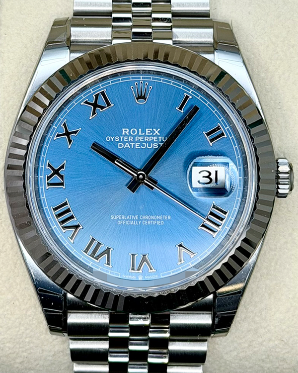 2025 Rolex Datejust 41MM Blue Dial Jubilee Bracelet (126334)