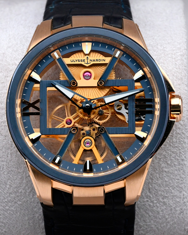 2021 Ulysse Nardin Blast X 42MM Skeleton Dial Leather Strap (3716-260/03)