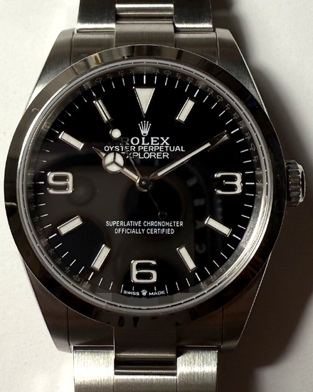 2024 Rolex Explorer 36MM Black Dial Oyster Bracelet (124270)