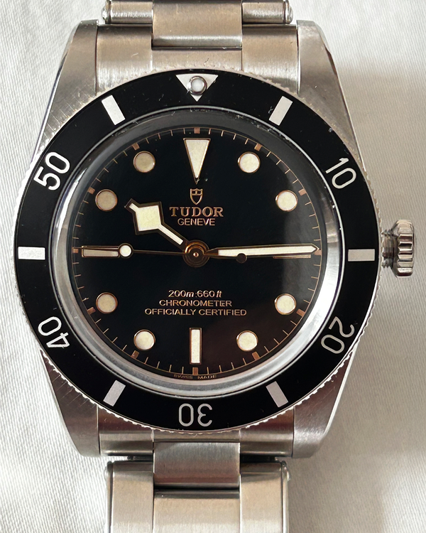 2025 Tudor Black Bay 54 37MM Black Dial Steel Bracelet (79000N)