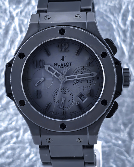 2010 Hublot Big Bang L.E. 44MM Black Dial Ceramic Bracelet (301.CI.1110.CI)