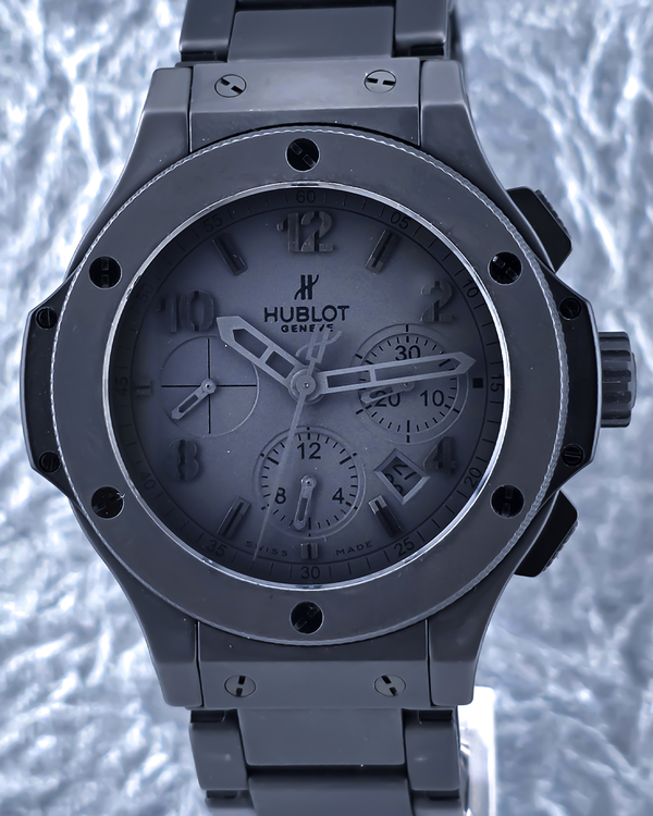 2010 Hublot Big Bang L.E. 44MM Black Dial Ceramic Bracelet (301.CI.1110.CI)