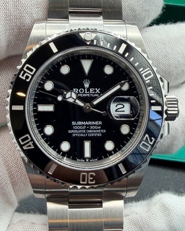 2026 Rolex Submariner Date 41MM Black Dial Oyster Bracelet (126610LN)