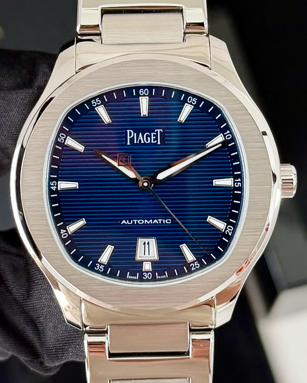 2022 Piaget Polo S 42MM Blue Dial Steel Bracelet (G0A41002)