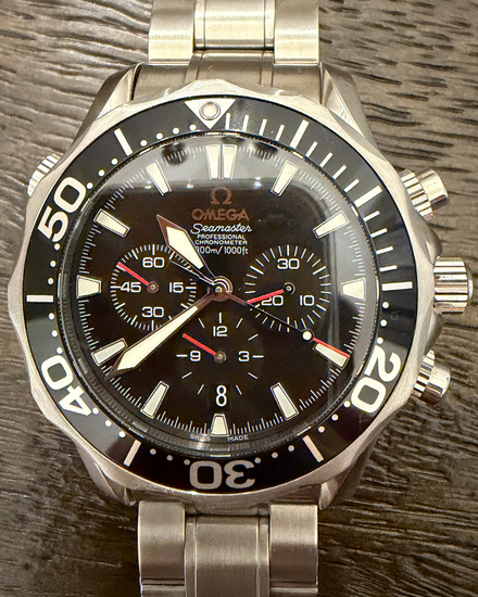 Omega Seamaster Diver 300M 42MM Black Dial Steel Bracelet (2594.52.00)