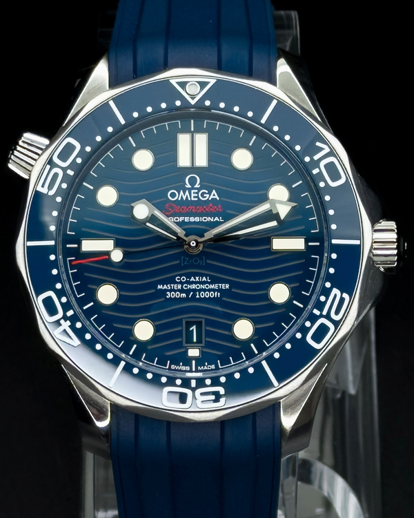 Omega Seamaster Diver 300M 42MM Blue Dial Rubber Strap (210.32.42.20.03.001)