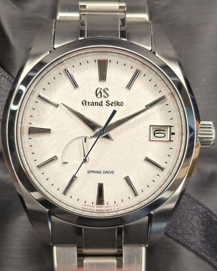 2021 Grand Seiko Heritage Collection 41MM White Dial Titanium Bracelet (SBGA211)