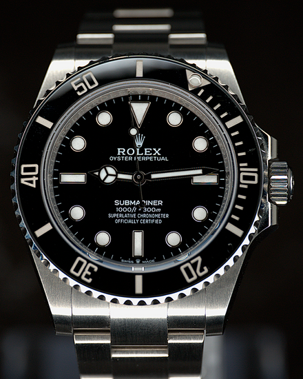 2025 Rolex Submariner No-Date 41MM Black Dial Oyster Bracelet (124060)