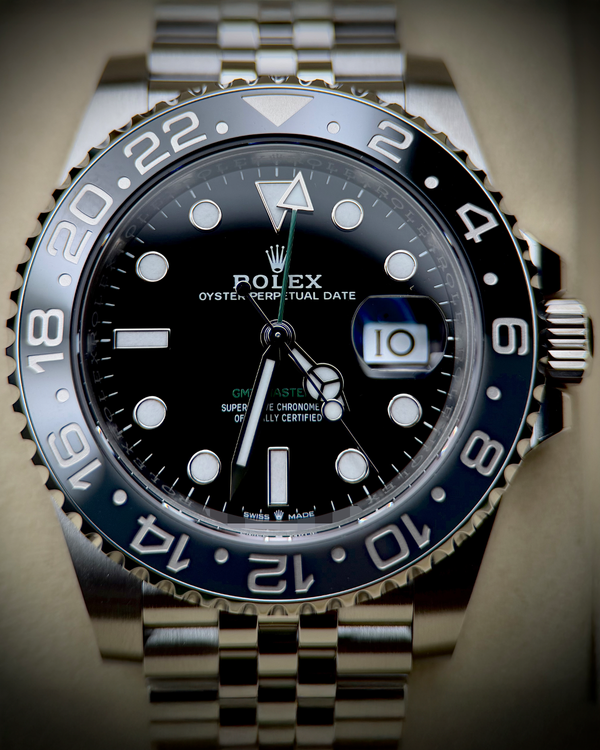2026 Rolex GMT-Master II "Bruce Wayne" 40MM Black Dial Jubilee Bracelet (126710GRNR)