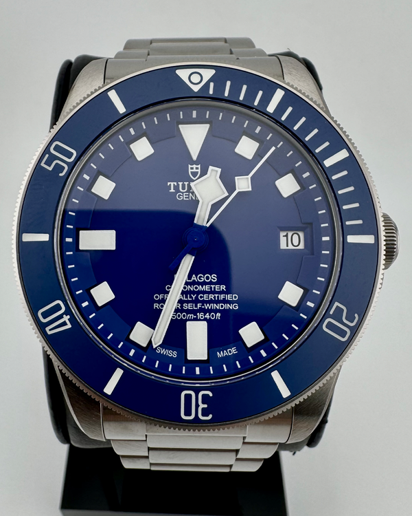 No Reserve - 2026 Tudor Pelagos 42MM Blue Dial Titanium Bracelet (25600TB)