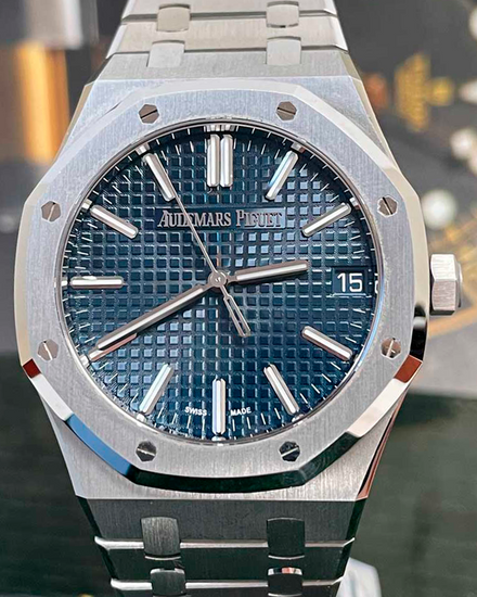 2023 Audemars Piguet Royal Oak 41MM Blue Dial Steel Bracelet (15510ST.OO.1320ST.01)