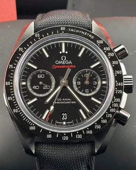 2025 Omega Speedmaster Dark Side of the Moon 44.25MM Black Dial Textile Strap (311.92.44.51.01.007)