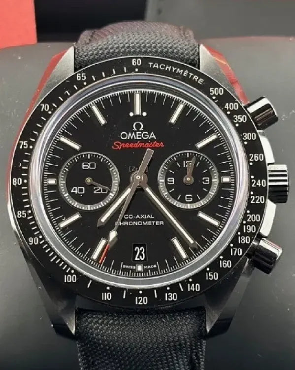 2025 Omega Speedmaster Dark Side of the Moon 44.25MM Black Dial Textile Strap (311.92.44.51.01.007)