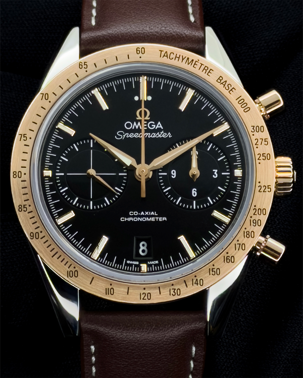 2025 Omega Speedmaster '57 41.5MM Black Dial Leather Strap (331.22.42.51.01.001)