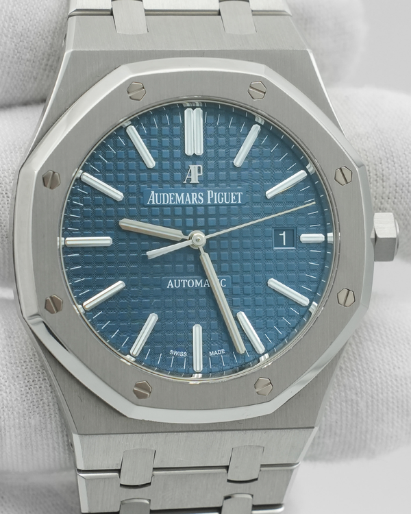 2016 Audemars Piguet Royal Oak 41MM Silver Dial Steel Bracelet (15400ST.OO.1220ST.03)
