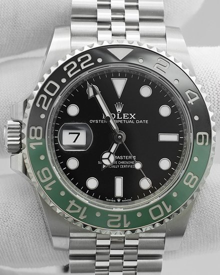 2023 Rolex GMT-Master II "Sprite" 40MM Black Dial Jubilee Bracelet (126720VTNR)