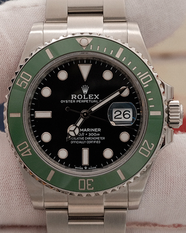 2024 Rolex Submariner Date "Starbucks" 41MM Black Dial Steel Bracelet (126610LV)
