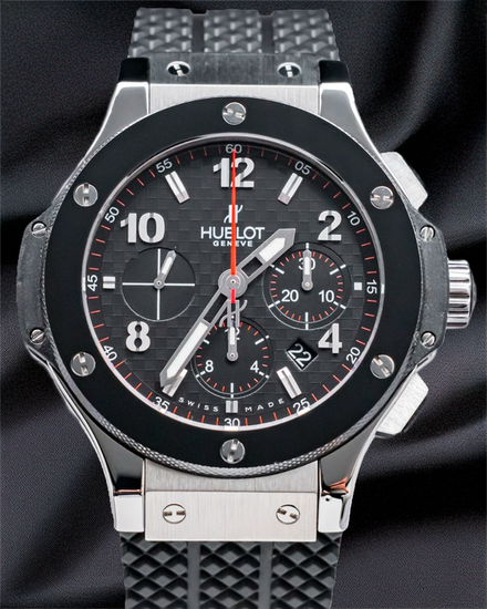 Hublot Big Bang 44MM Carbon Fiber Dial Rubber Strap (301.SB.131.RX)