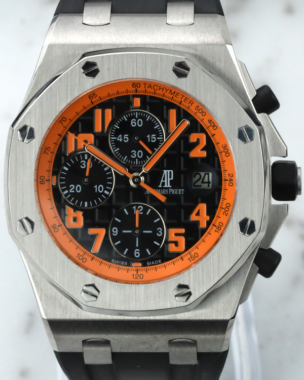 Audemars Piguet Royal Oak Offshore "Volcano" 42MM Black Dial Rubber Strap (26170ST.OO.D101CR.01)