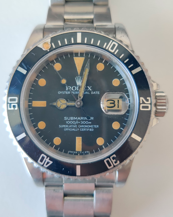 Rolex Submariner Date 40MM Black Dial Oyster Bracelet (16800)