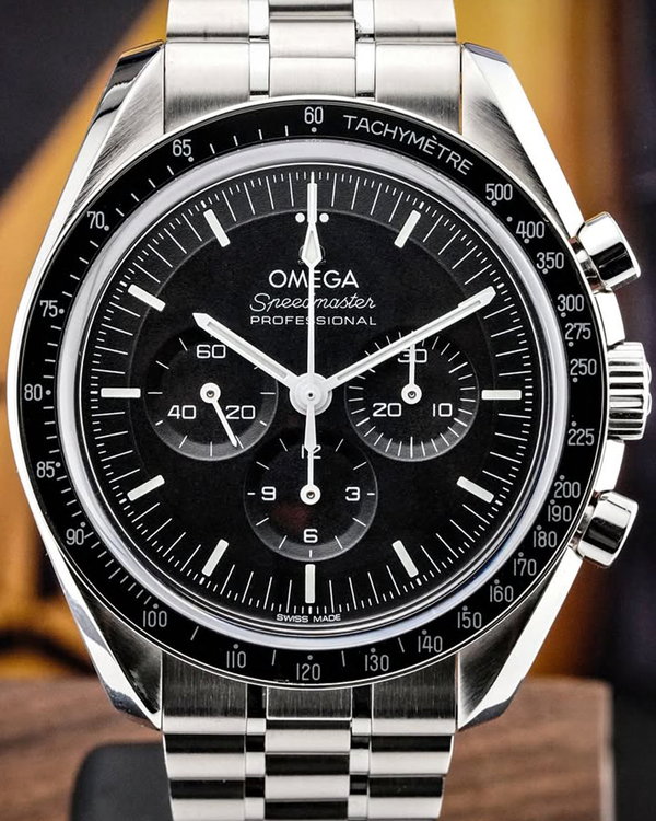 Omega Speedmaster Professional Moonwatch 42MM Black Dial Steel Bracelet (310.30.42.50.01.002)