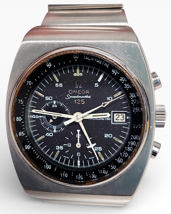 1979 Omega Speedmaster 125 "Anniversary 1973" 42MM Black Dial Steel Bracelet (378.0801)