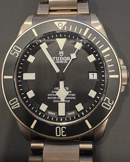 2023 Tudor Pelagos 42MM Black Dial Titanium Bracelet (25600TN)
