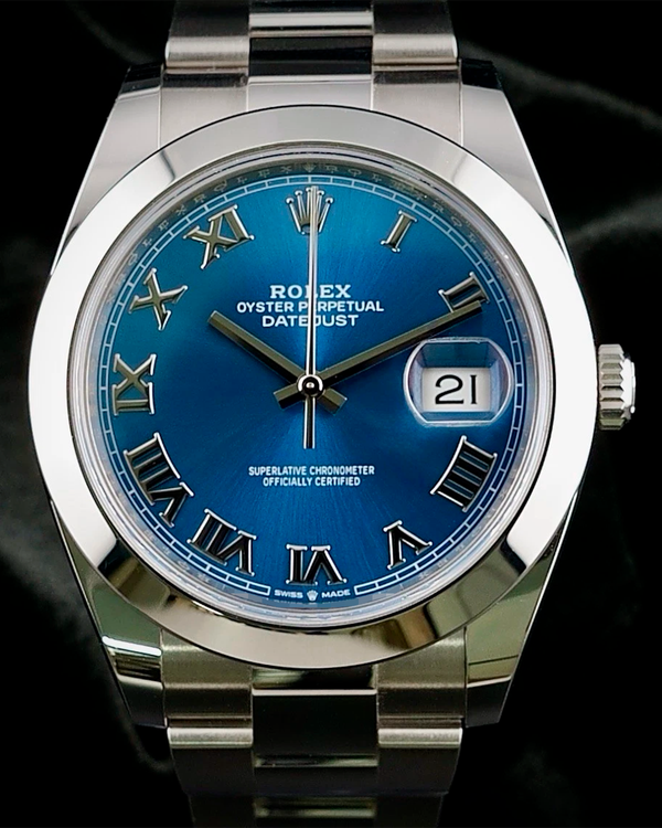 working 2021 Rolex Datejust (126300)